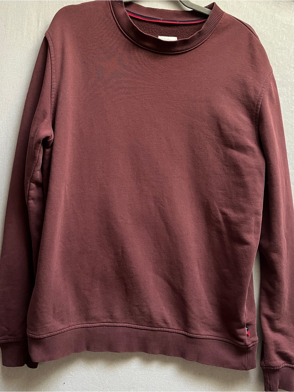 Herschel Supply Co. Men’s Basic Crewneck Sweatshirt Premium Fleece Maroon M